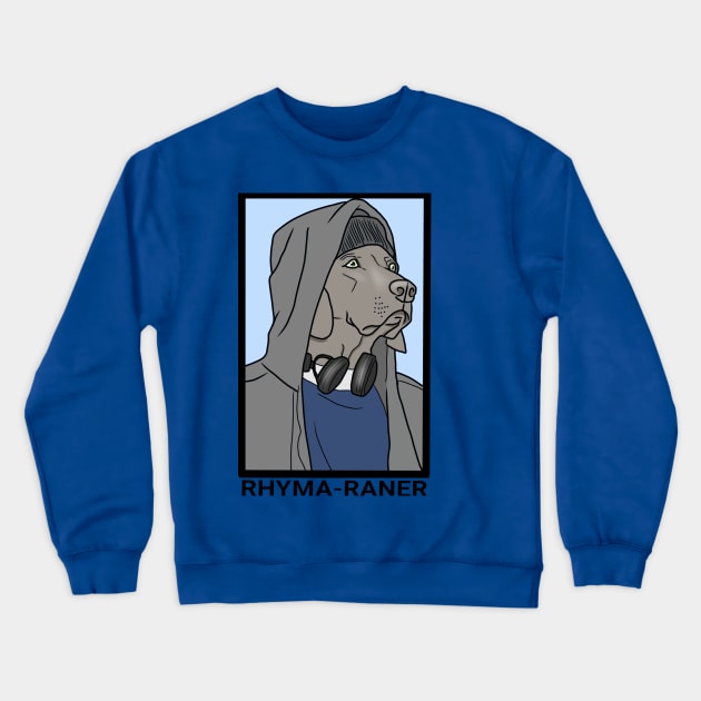 Rhyma-Raner Crewneck Sweatshirt by AndrewKennethArt